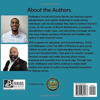 The ABC's of Finance: A Children's Book for Financial Literacy